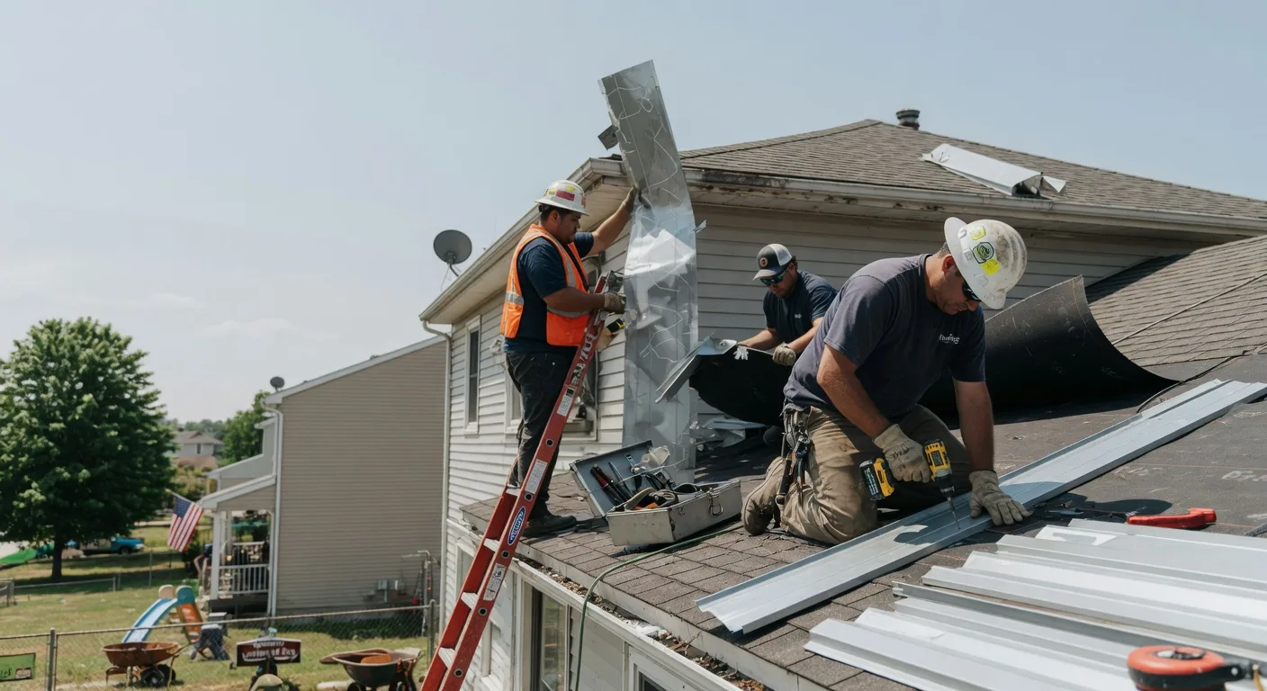 Metal Roof Repair in Jewell, GA